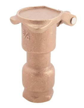 QC-100 Brass 1" Quick Coupler valve