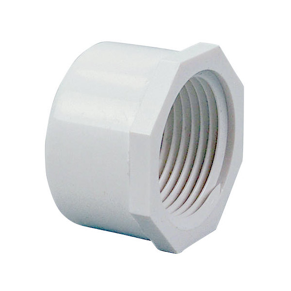 1 1 2 PVC Threaded Cap Sierra Irrigation